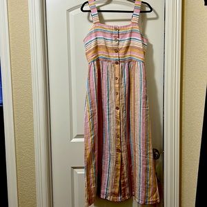 Linen Maxi dress